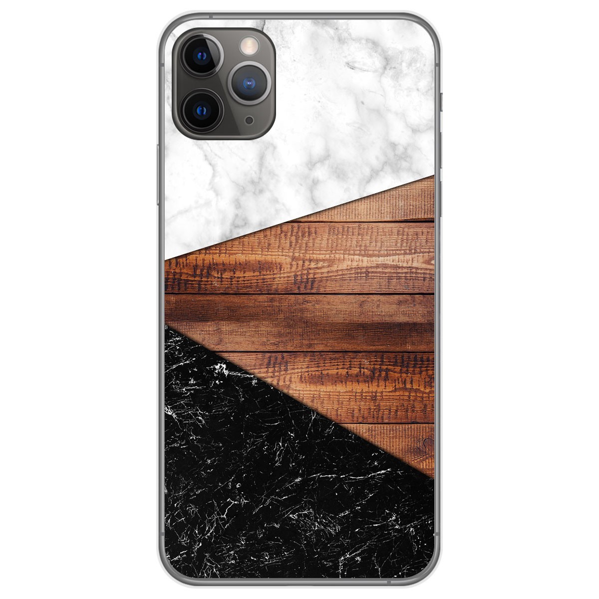 Funda Gel Tpu para Iphone 11 Pro Max (6.5) diseño Mármol 11 Dibujos