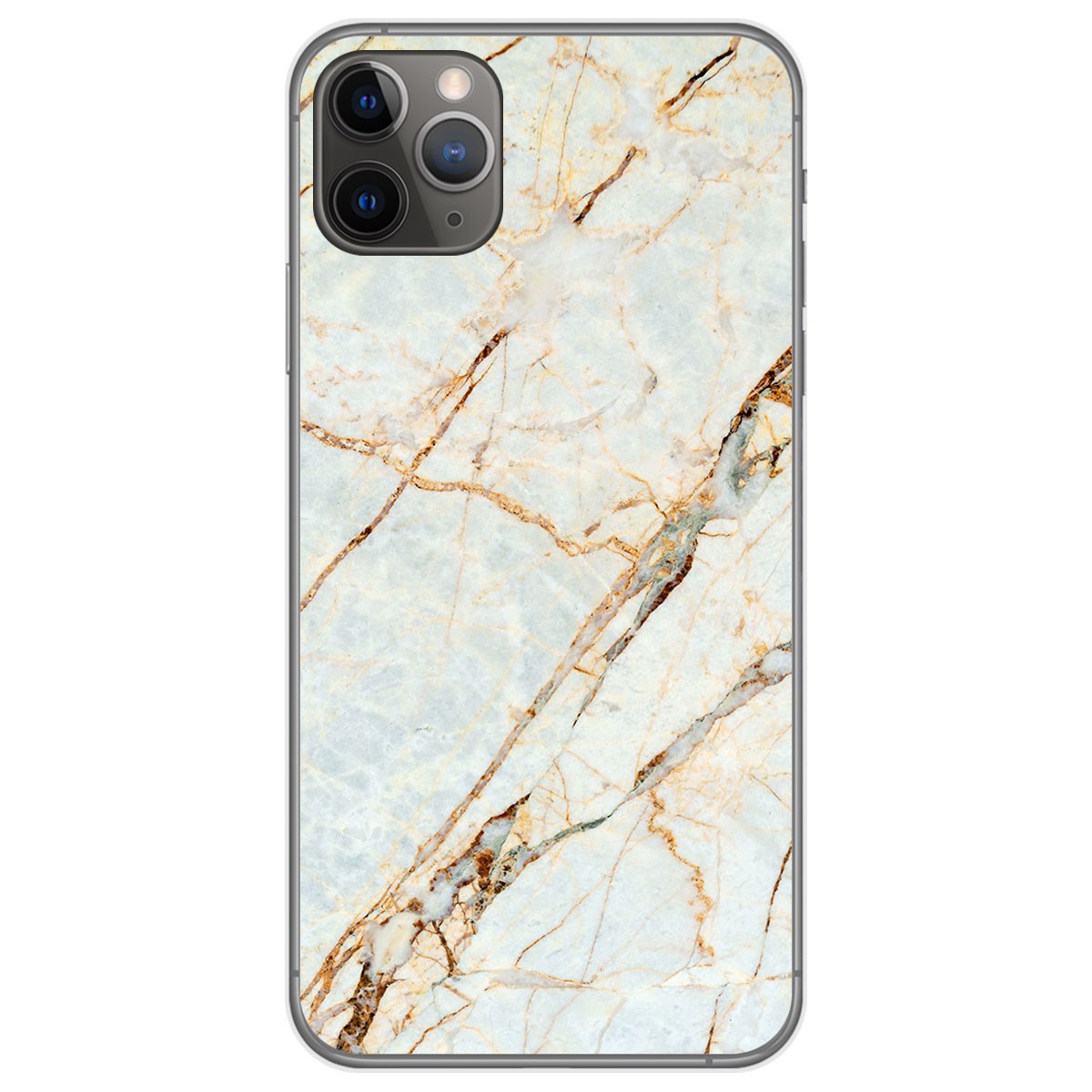 Funda Gel Tpu para Iphone 11 Pro Max (6.5) diseño Mármol 13 Dibujos