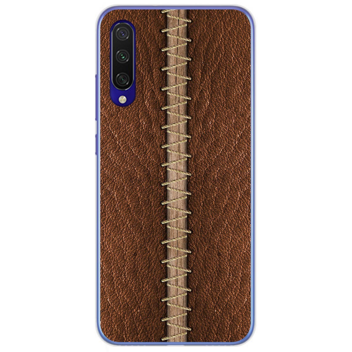 Funda Gel Tpu para Xiaomi Mi 9 Lite diseño Cuero 01 Dibujos
