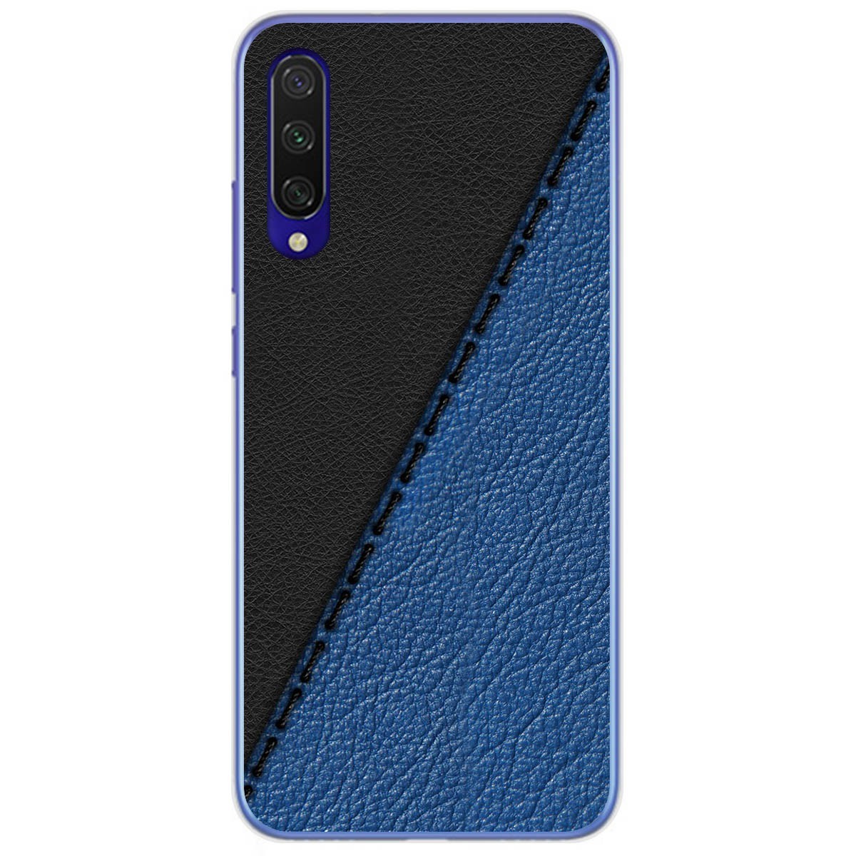 Funda Gel Tpu para Xiaomi Mi 9 Lite diseño Cuero 02 Dibujos