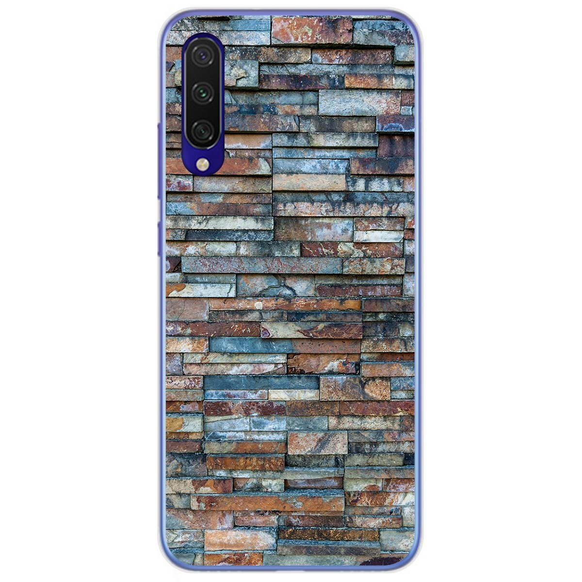 Funda Gel Tpu para Xiaomi Mi 9 Lite diseño Ladrillo 05 Dibujos