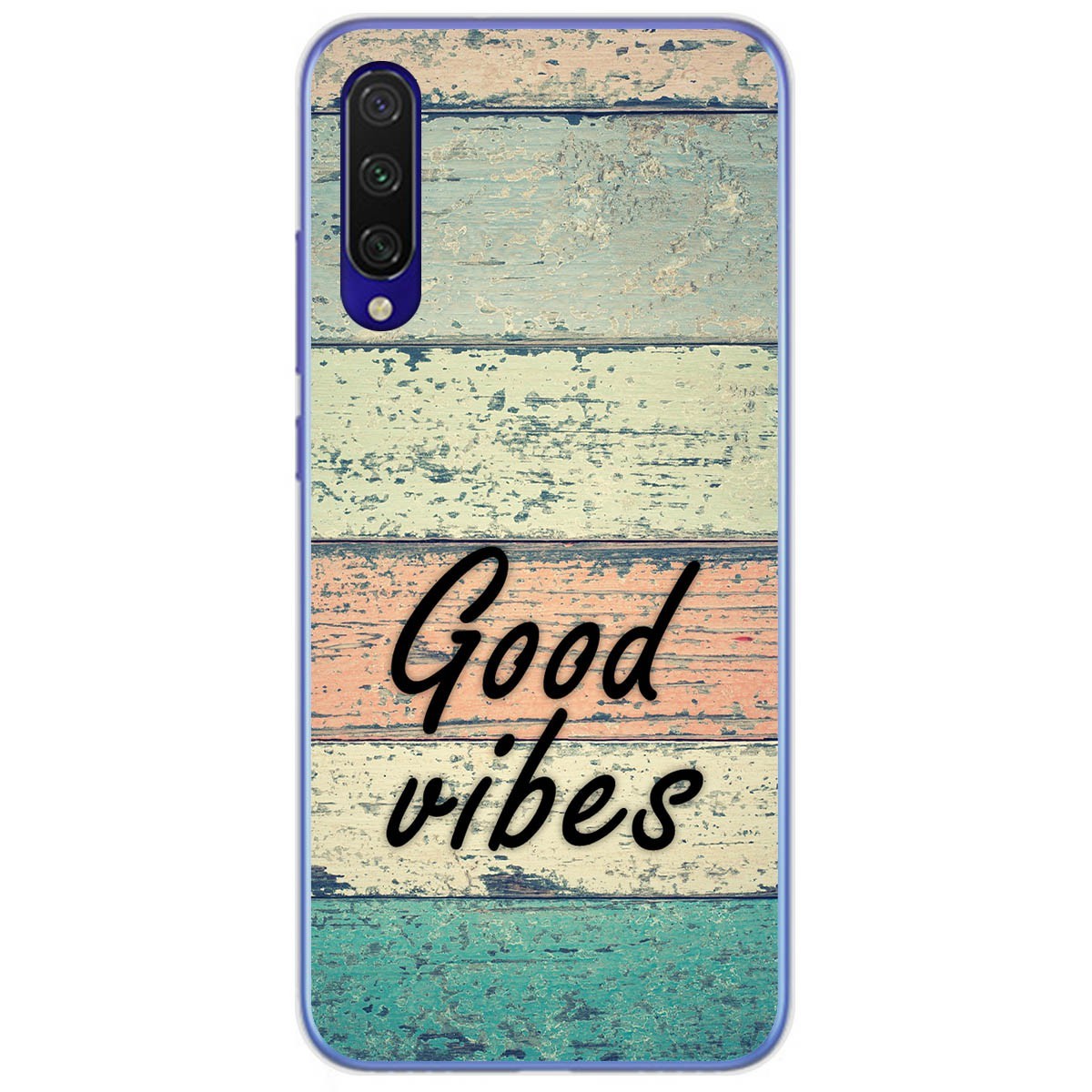 Funda Gel Tpu para Xiaomi Mi 9 Lite diseño Madera 01 Dibujos