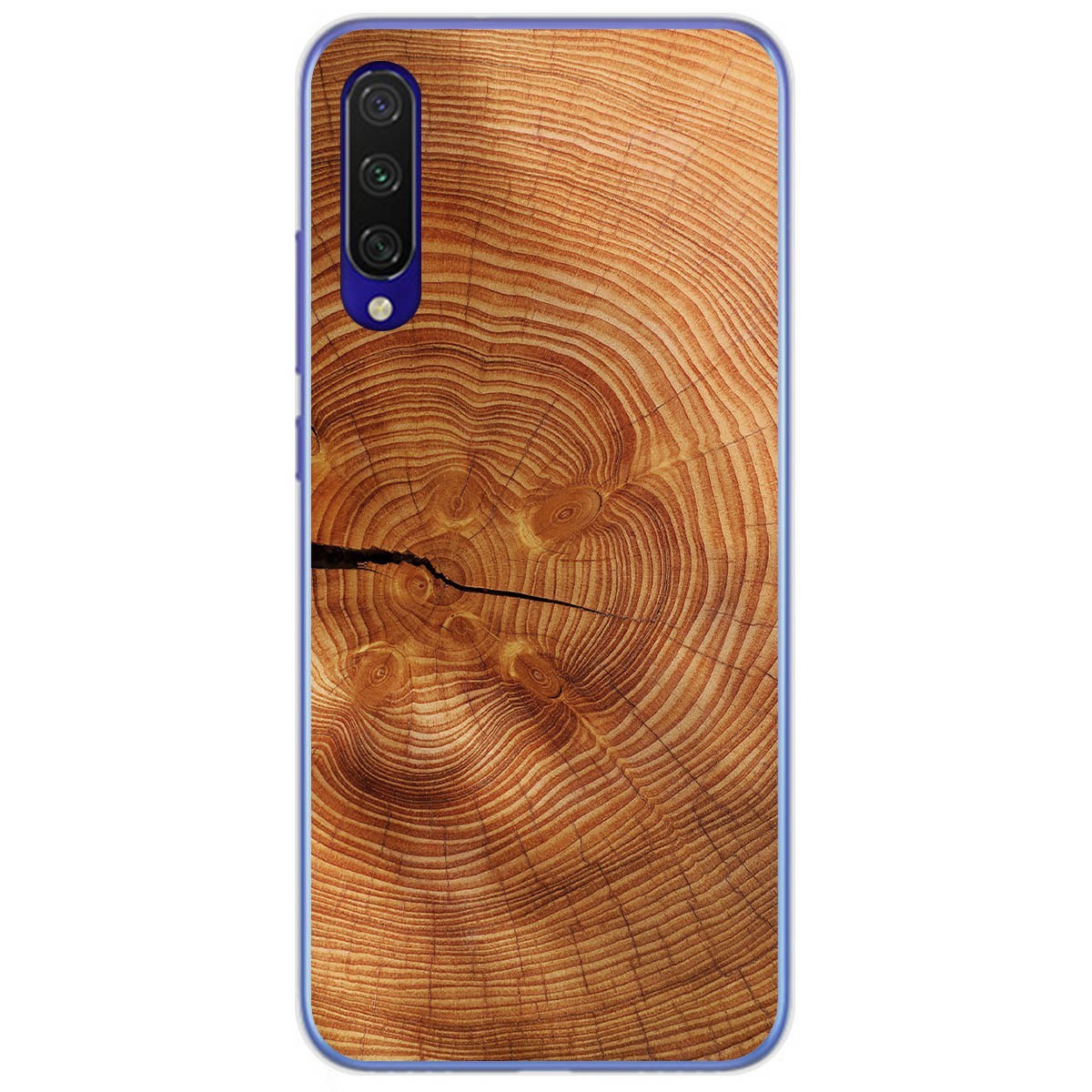 Funda Gel Tpu para Xiaomi Mi 9 Lite diseño Madera 04 Dibujos