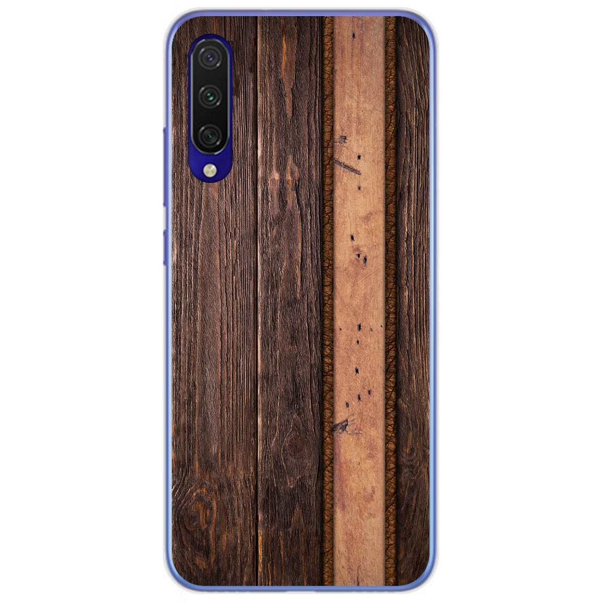 Funda Gel Tpu para Xiaomi Mi 9 Lite diseño Madera 05 Dibujos