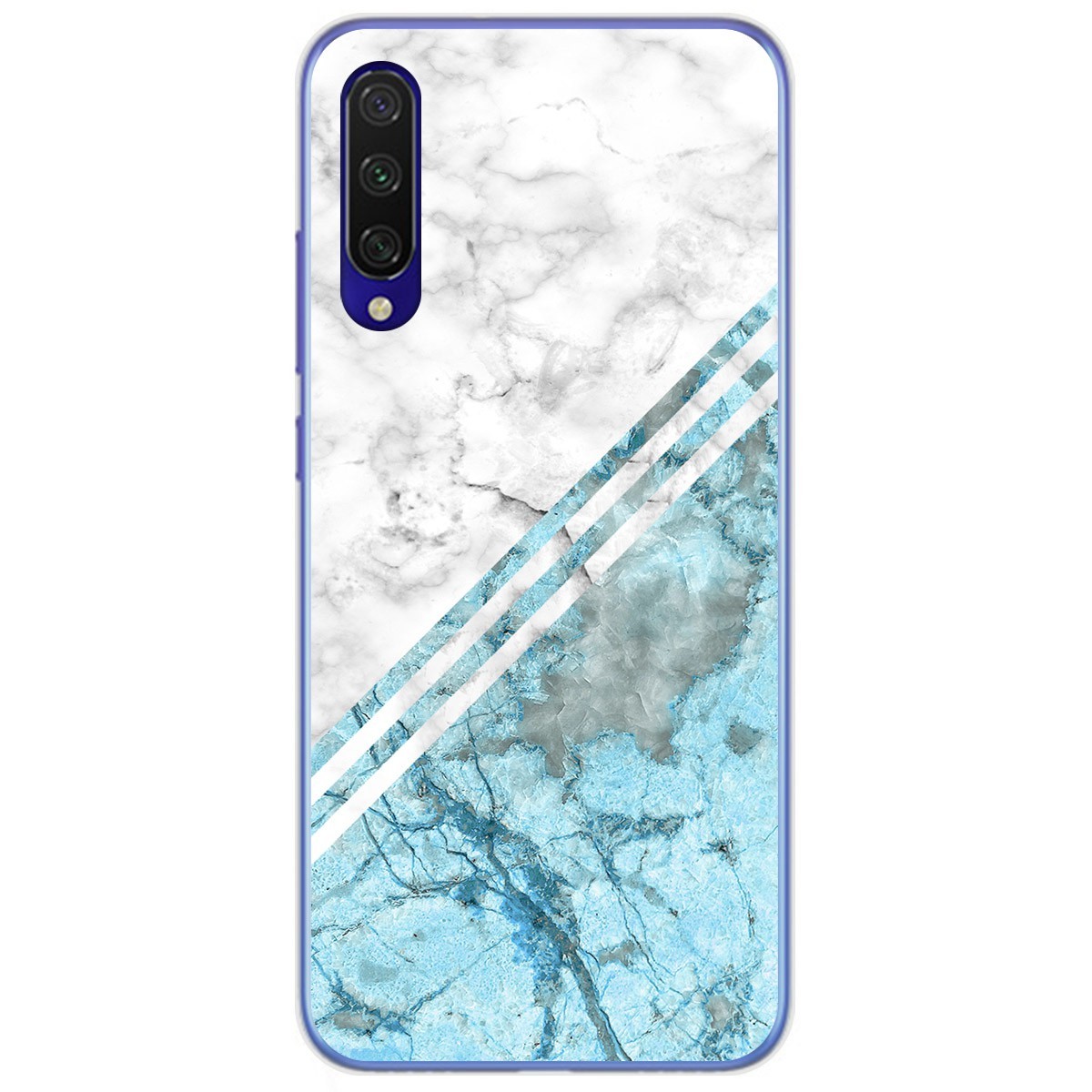 Funda Gel Tpu para Xiaomi Mi 9 Lite diseño Mármol 02 Dibujos