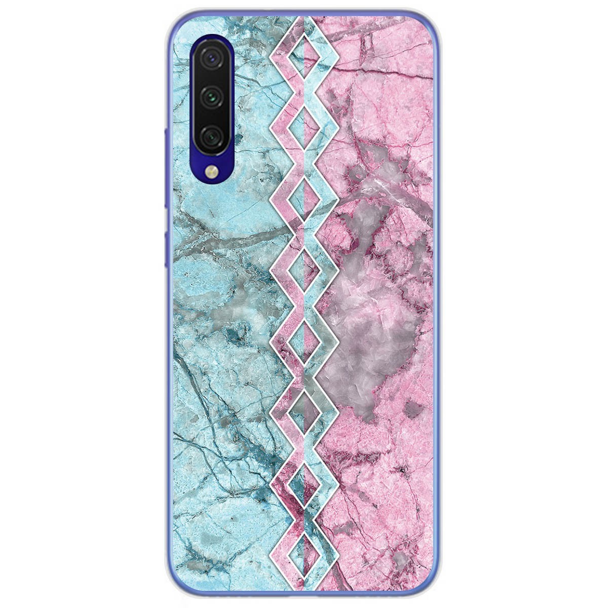 Funda Gel Tpu para Xiaomi Mi 9 Lite diseño Mármol 08 Dibujos