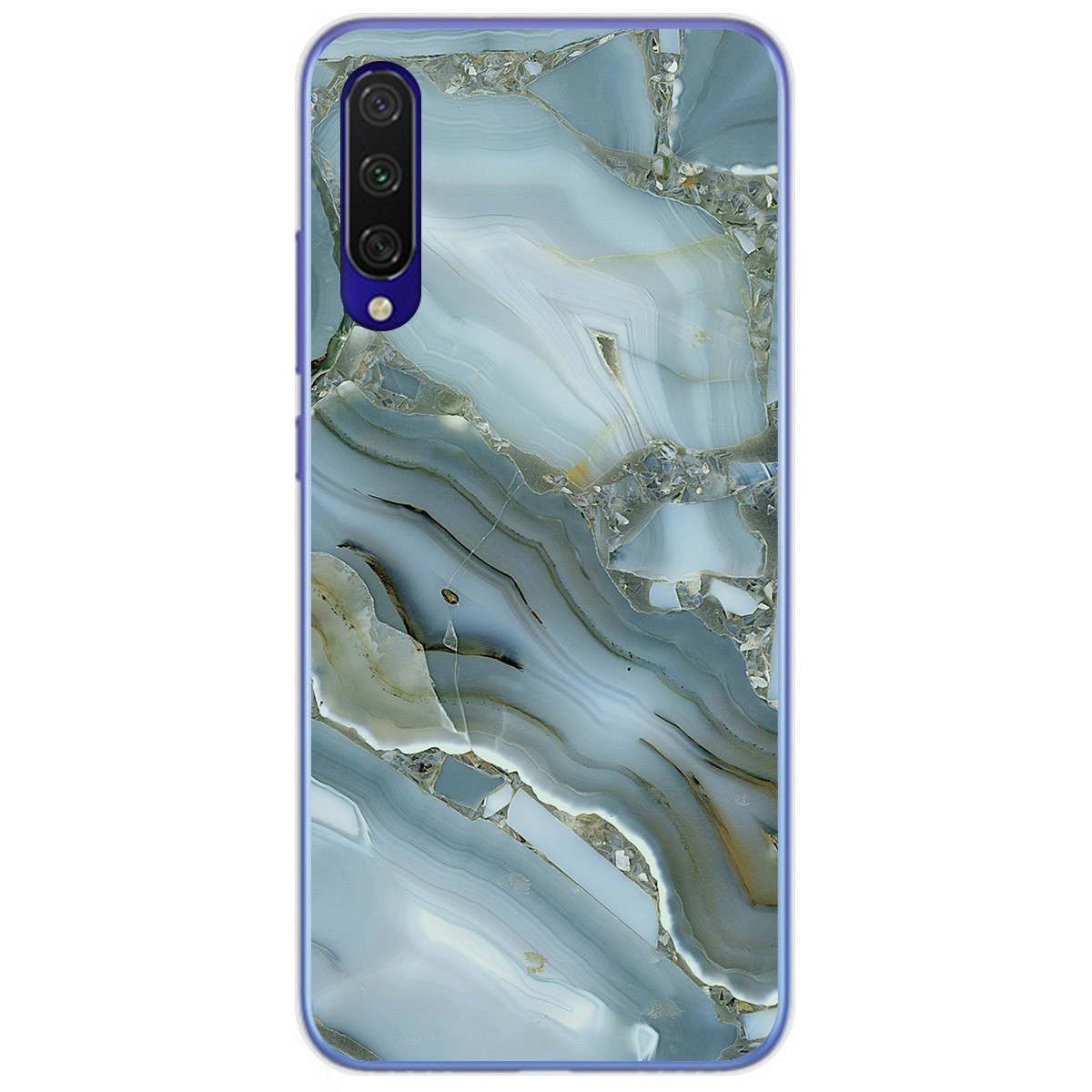 Funda Gel Tpu para Xiaomi Mi 9 Lite diseño Mármol 09 Dibujos
