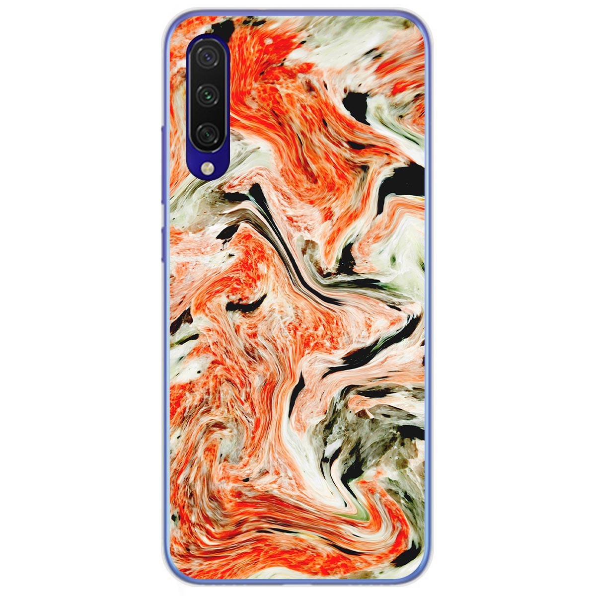 Funda Gel Tpu para Xiaomi Mi 9 Lite diseño Mármol 12 Dibujos