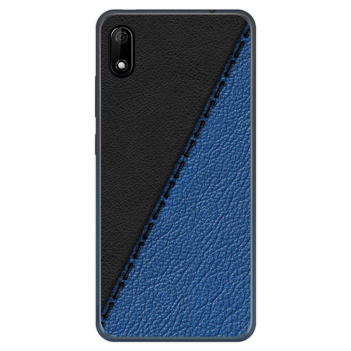 Funda Gel Tpu para Wiko Y70 diseño Cuero 02 Dibujos