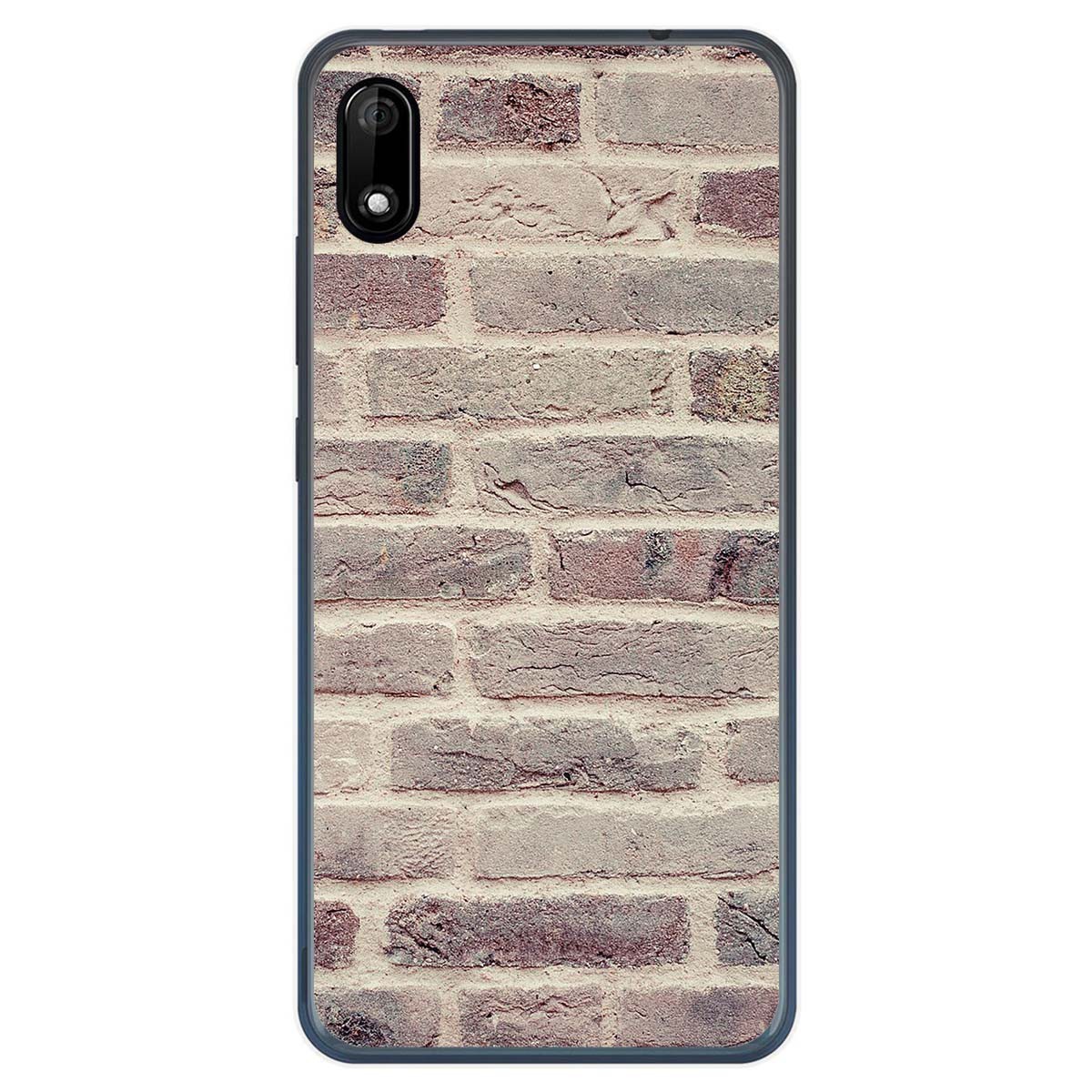 Funda Gel Tpu para Wiko Y70 diseño Ladrillo 01 Dibujos