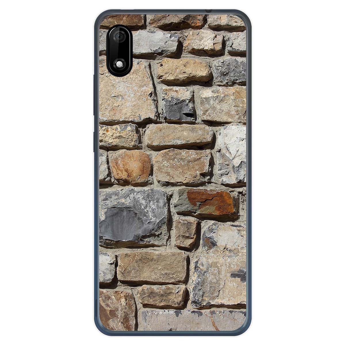 Funda Gel Tpu para Wiko Y70 diseño Ladrillo 03 Dibujos