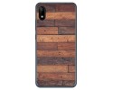 Funda Gel Tpu para Wiko Y70 diseño Madera 03 Dibujos