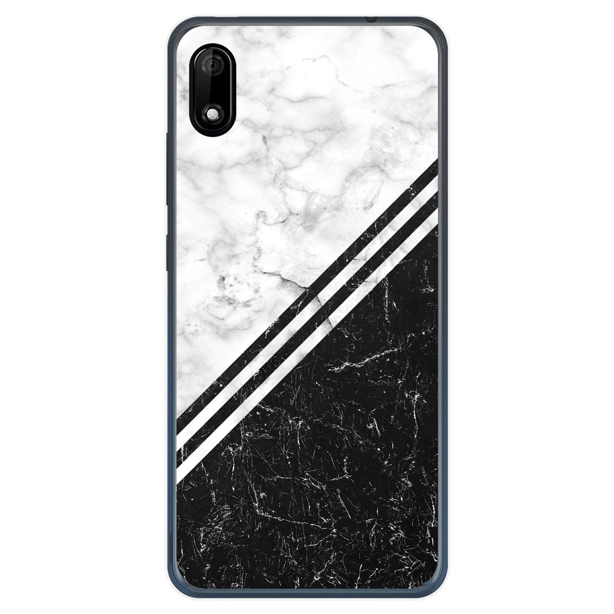 Funda Gel Tpu para Wiko Y70 diseño Mármol 01 Dibujos