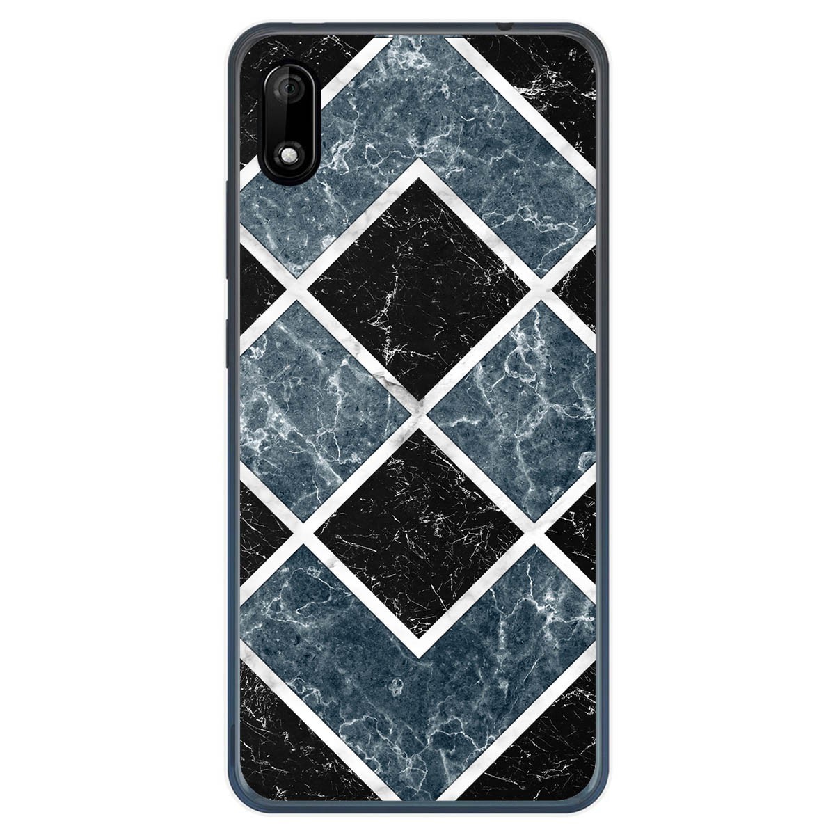 Funda Gel Tpu para Wiko Y70 diseño Mármol 06 Dibujos