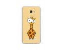 Funda Gel Tpu para Samsung Galaxy A3 (2017) Diseño Jirafa Dibujos