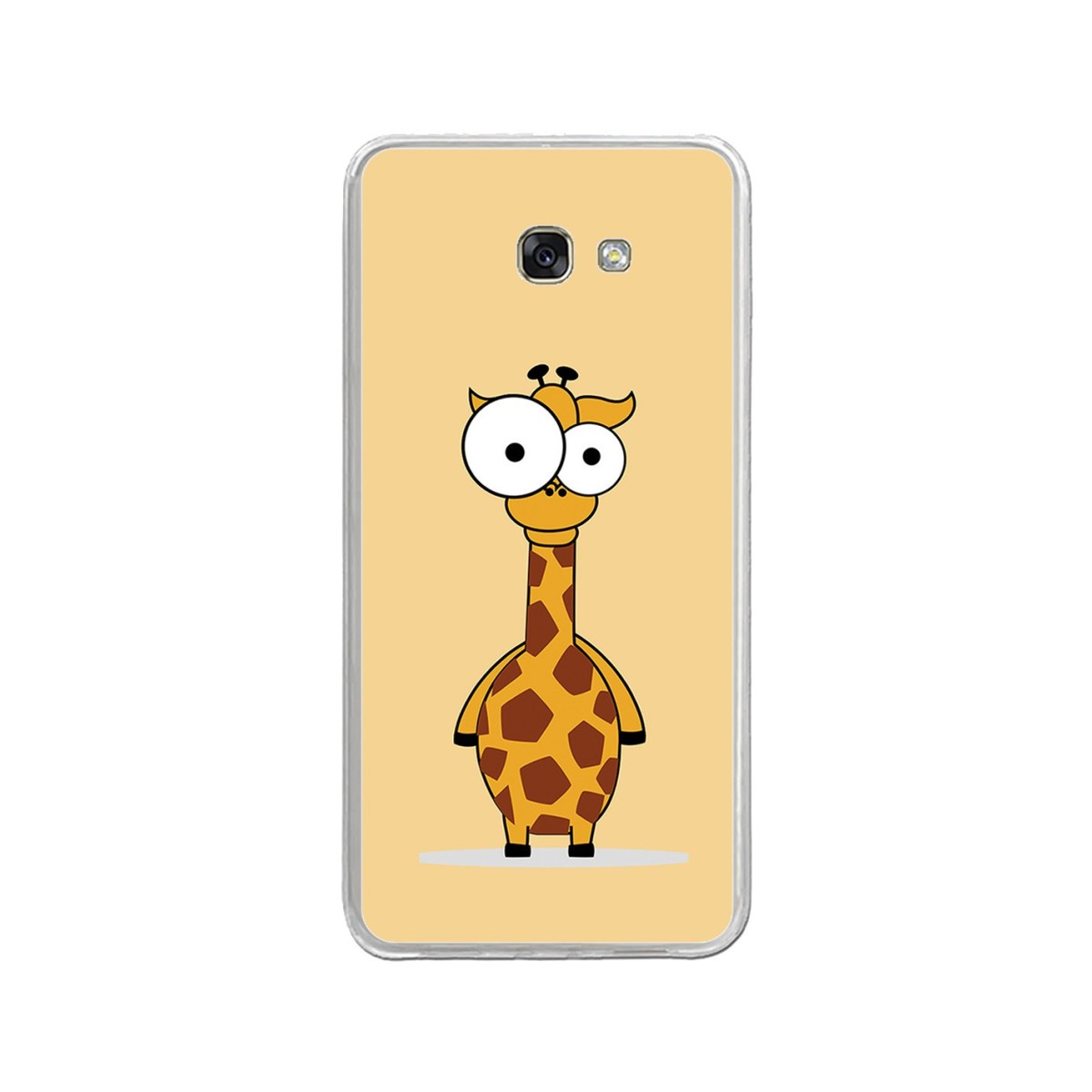 Funda Gel Tpu para Samsung Galaxy A3 (2017) Diseño Jirafa Dibujos