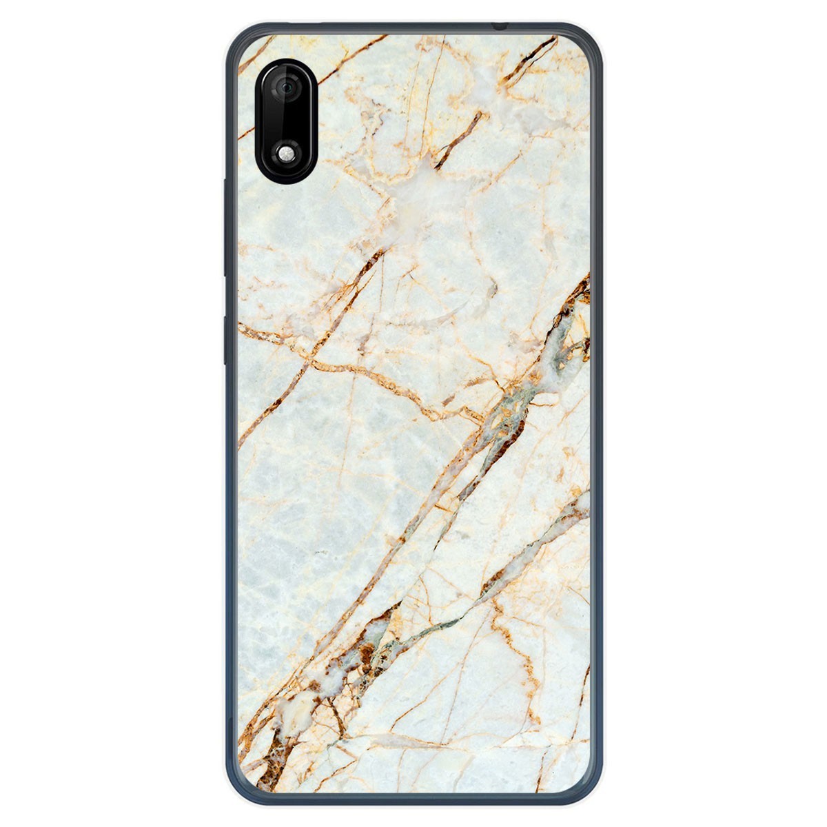 Funda Gel Tpu para Wiko Y70 diseño Mármol 13 Dibujos