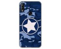 Funda Gel Tpu para Oukitel C16 Pro diseño Camuflaje 03 Dibujos