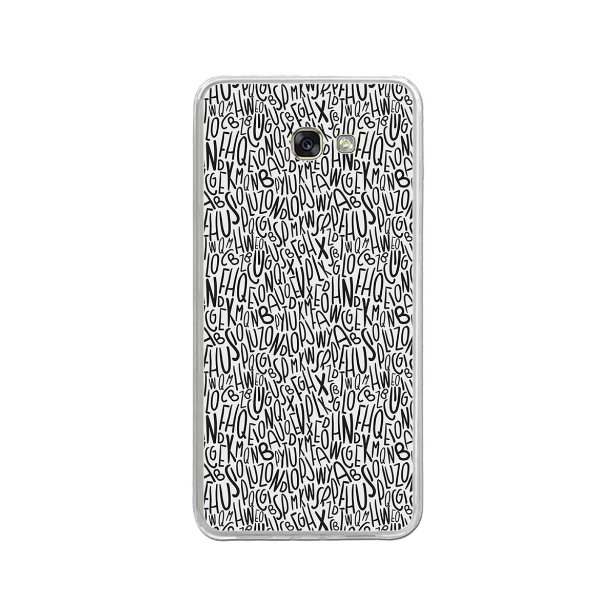 Funda Gel Tpu para Samsung Galaxy A3 (2017) Diseño Letras Dibujos