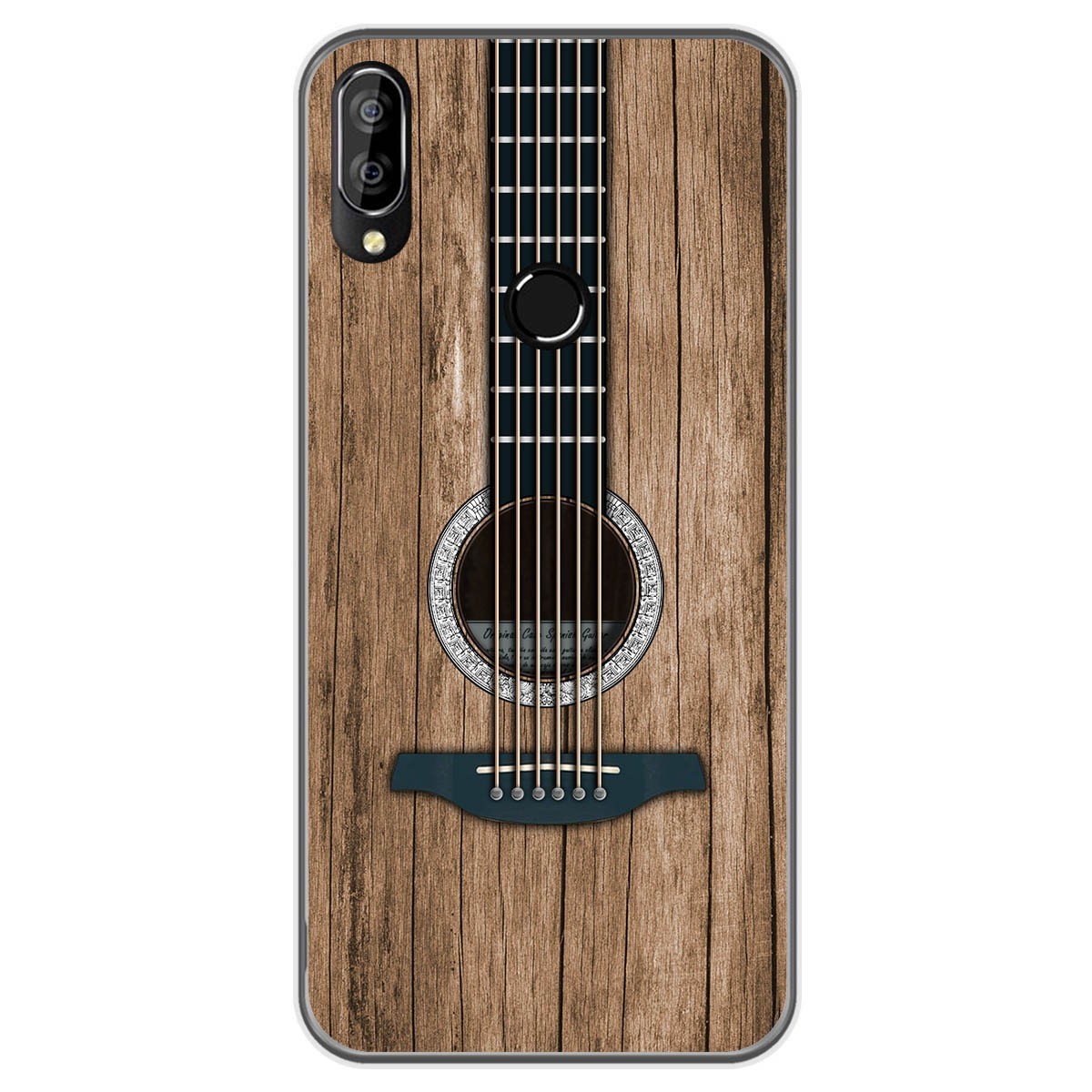 Funda Gel Tpu para Oukitel C16 Pro diseño Madera 11 Dibujos