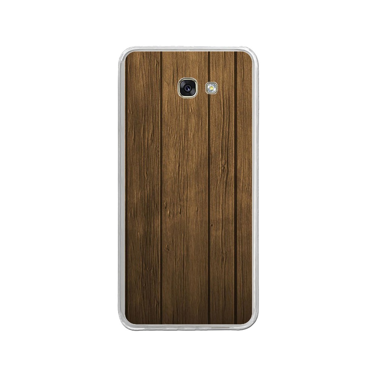 Funda Gel Tpu para Samsung Galaxy A3 (2017) Diseño Madera Dibujos