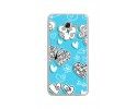 Funda Gel Tpu para Samsung Galaxy A3 (2017) Diseño Mariposas Dibujos