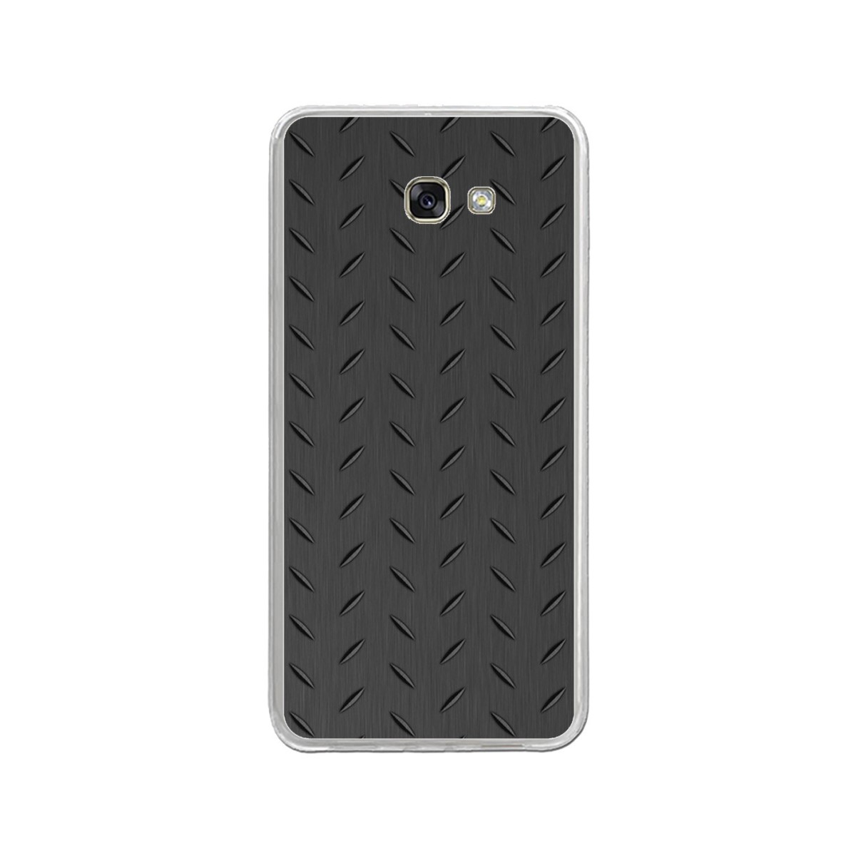 Funda Gel Tpu para Samsung Galaxy A3 (2017) Diseño Metal Dibujos