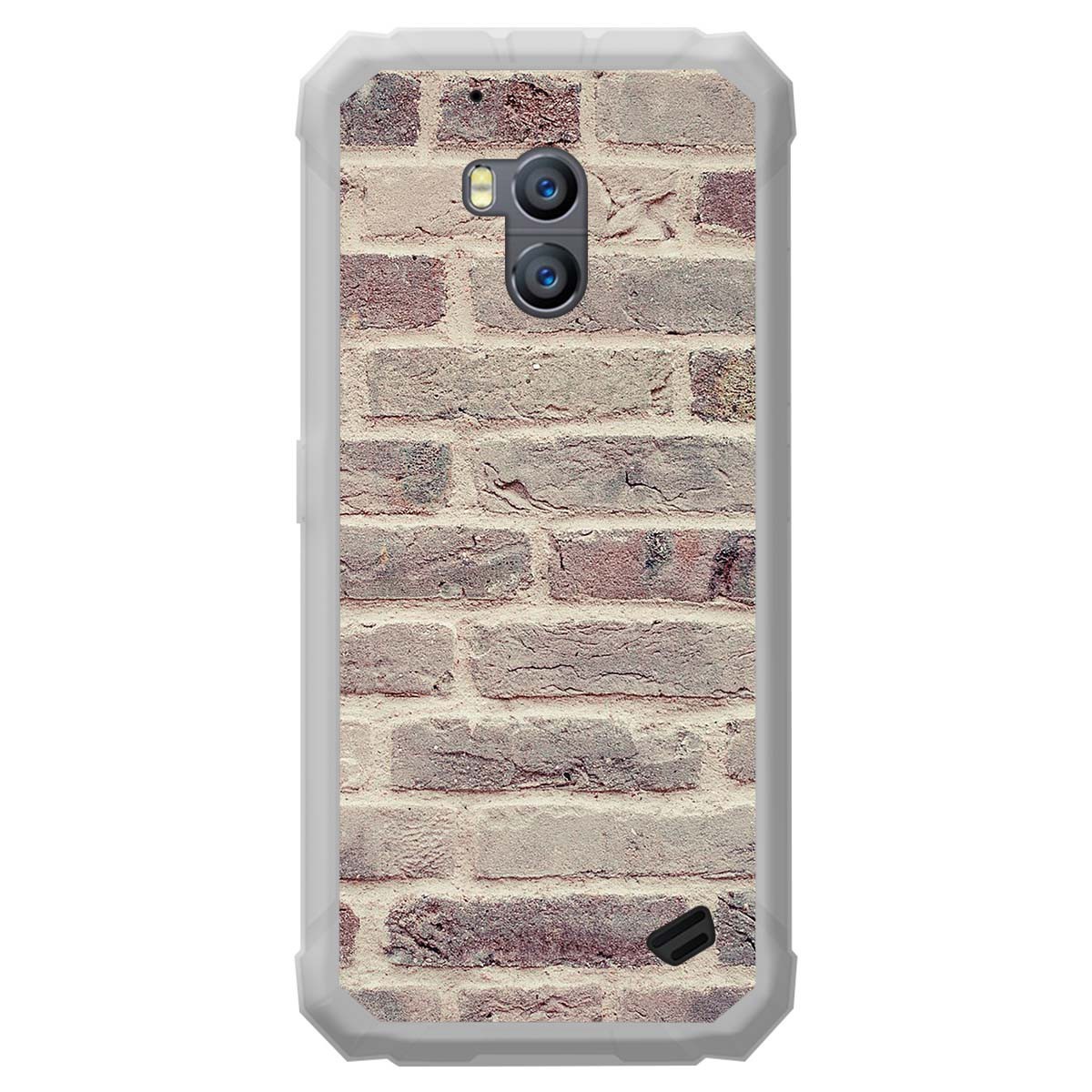 Funda Gel Tpu para Ulefone Armor X2 diseño Ladrillo 01 Dibujos