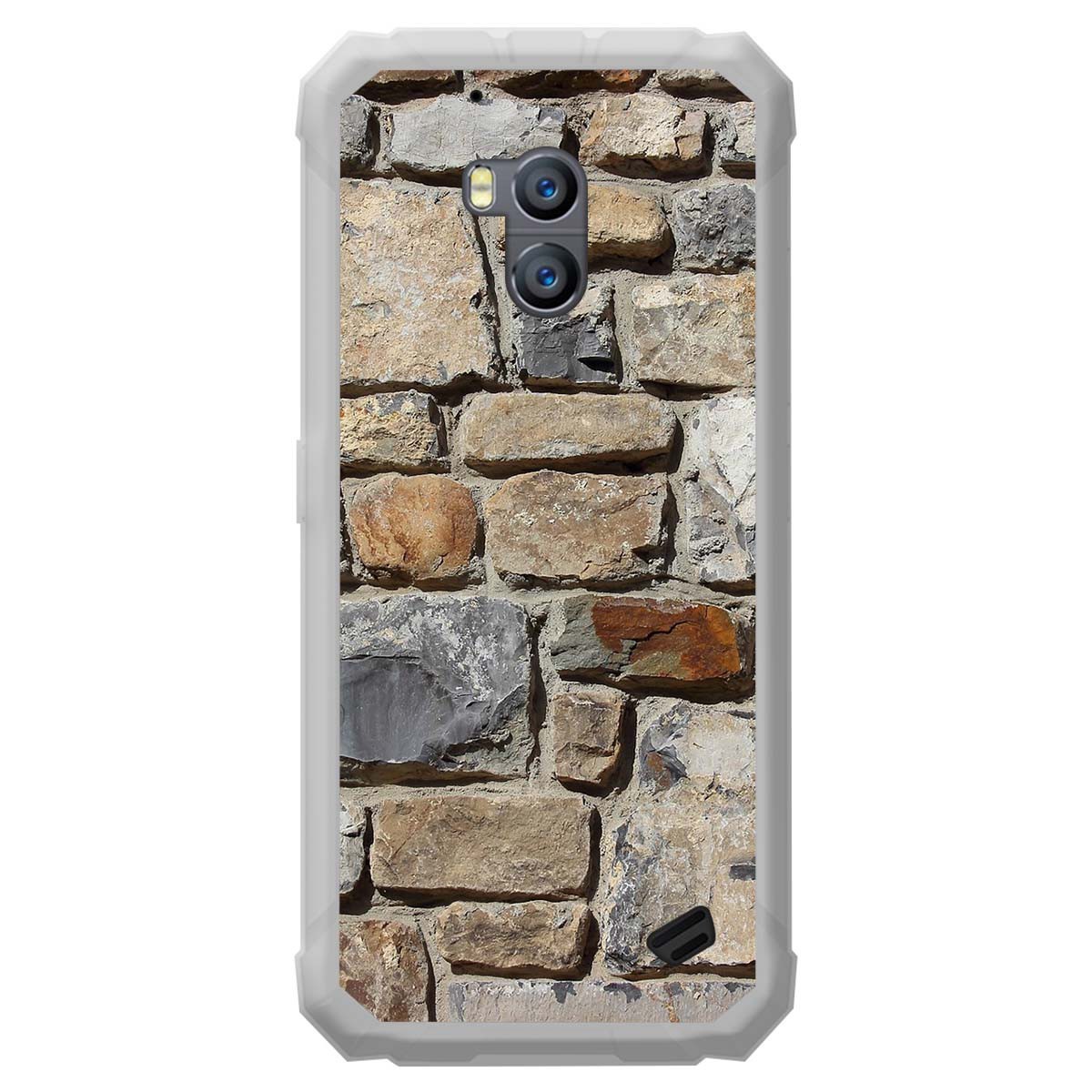 Funda Gel Tpu para Ulefone Armor X2 diseño Ladrillo 03 Dibujos