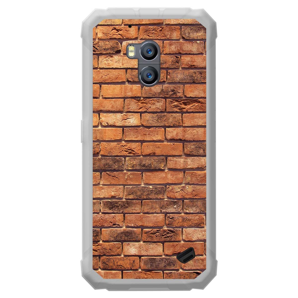 Funda Gel Tpu para Ulefone Armor X2 diseño Ladrillo 04 Dibujos