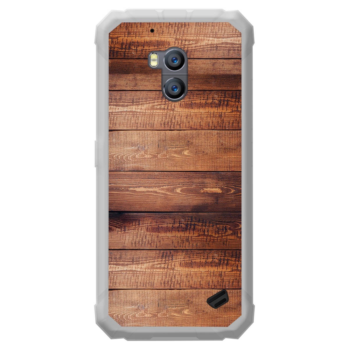 Funda Gel Tpu para Ulefone Armor X2 diseño Madera 02 Dibujos