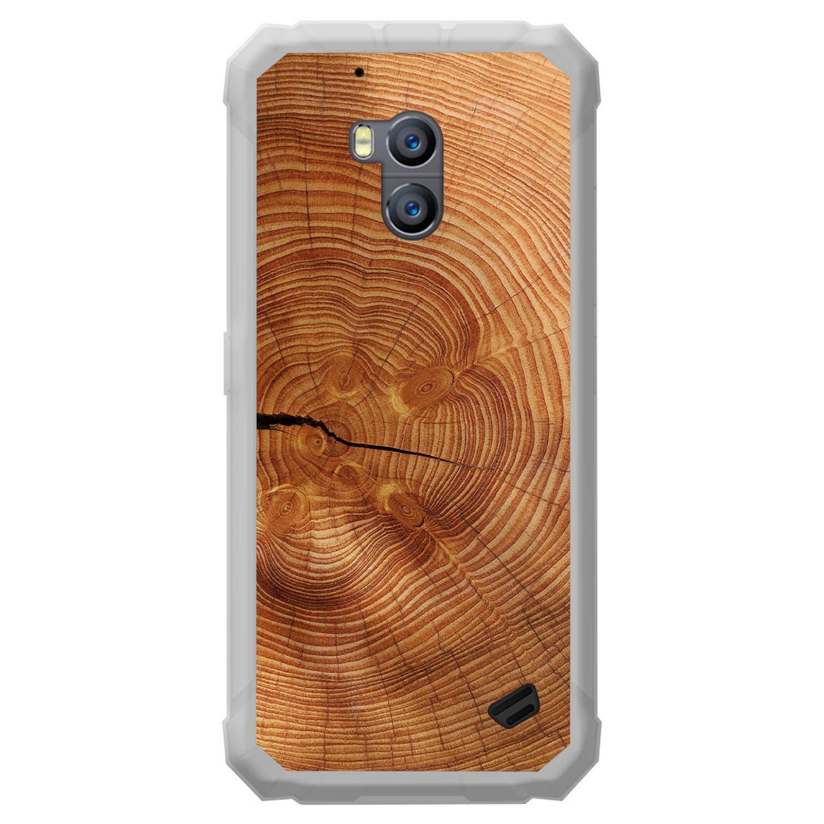 Funda Gel Tpu para Ulefone Armor X2 diseño Madera 04 Dibujos