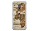 Funda Gel Tpu para Ulefone Armor X2 diseño Madera 07 Dibujos