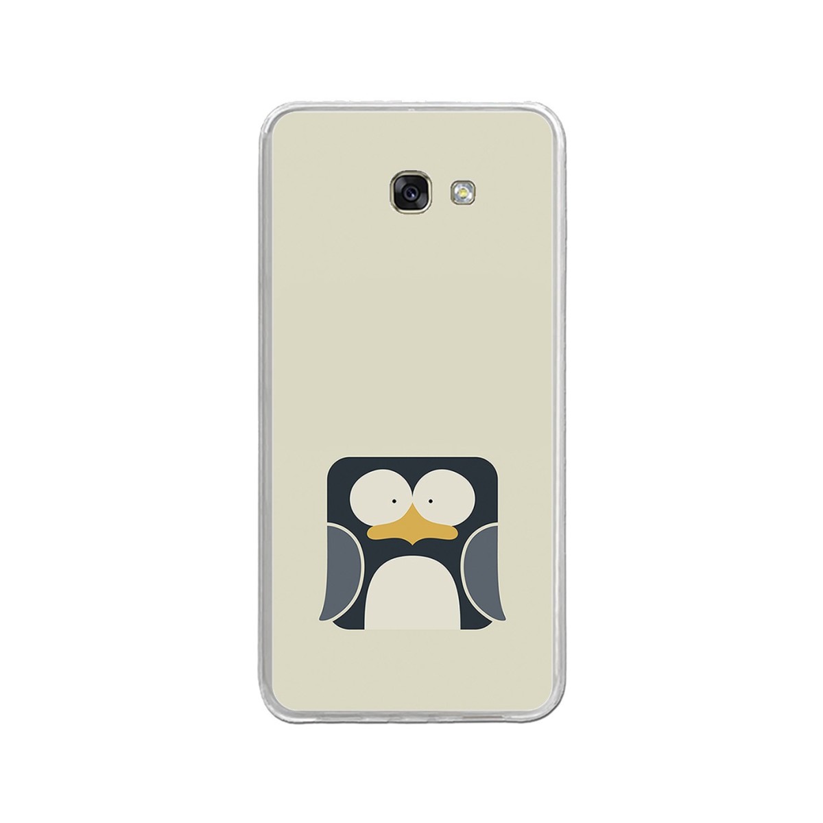 Funda Gel Tpu para Samsung Galaxy A3 (2017) Diseño Pingüino Dibujos