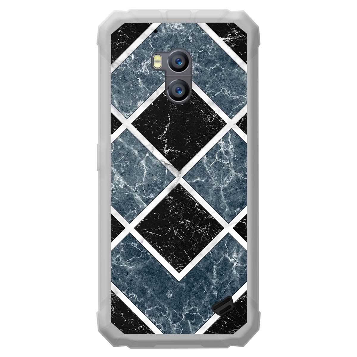 Funda Gel Tpu para Ulefone Armor X2 diseño Mármol 06 Dibujos