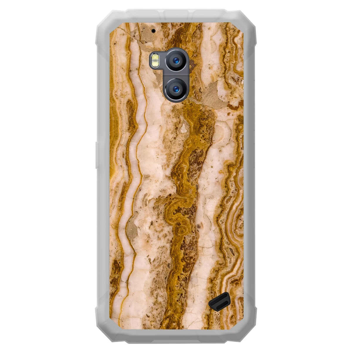 Funda Gel Tpu para Ulefone Armor X2 diseño Mármol 10 Dibujos