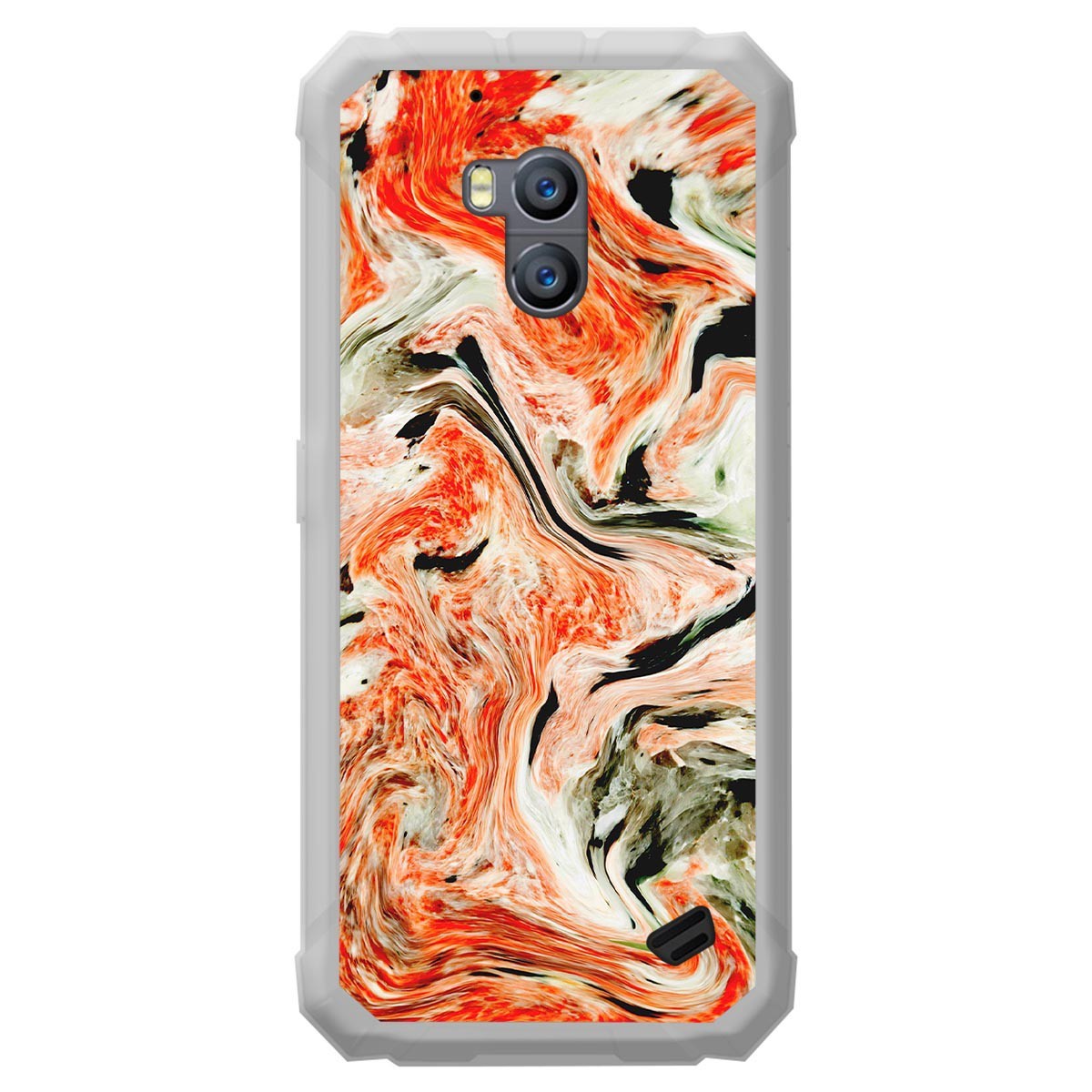 Funda Gel Tpu para Ulefone Armor X2 diseño Mármol 12 Dibujos