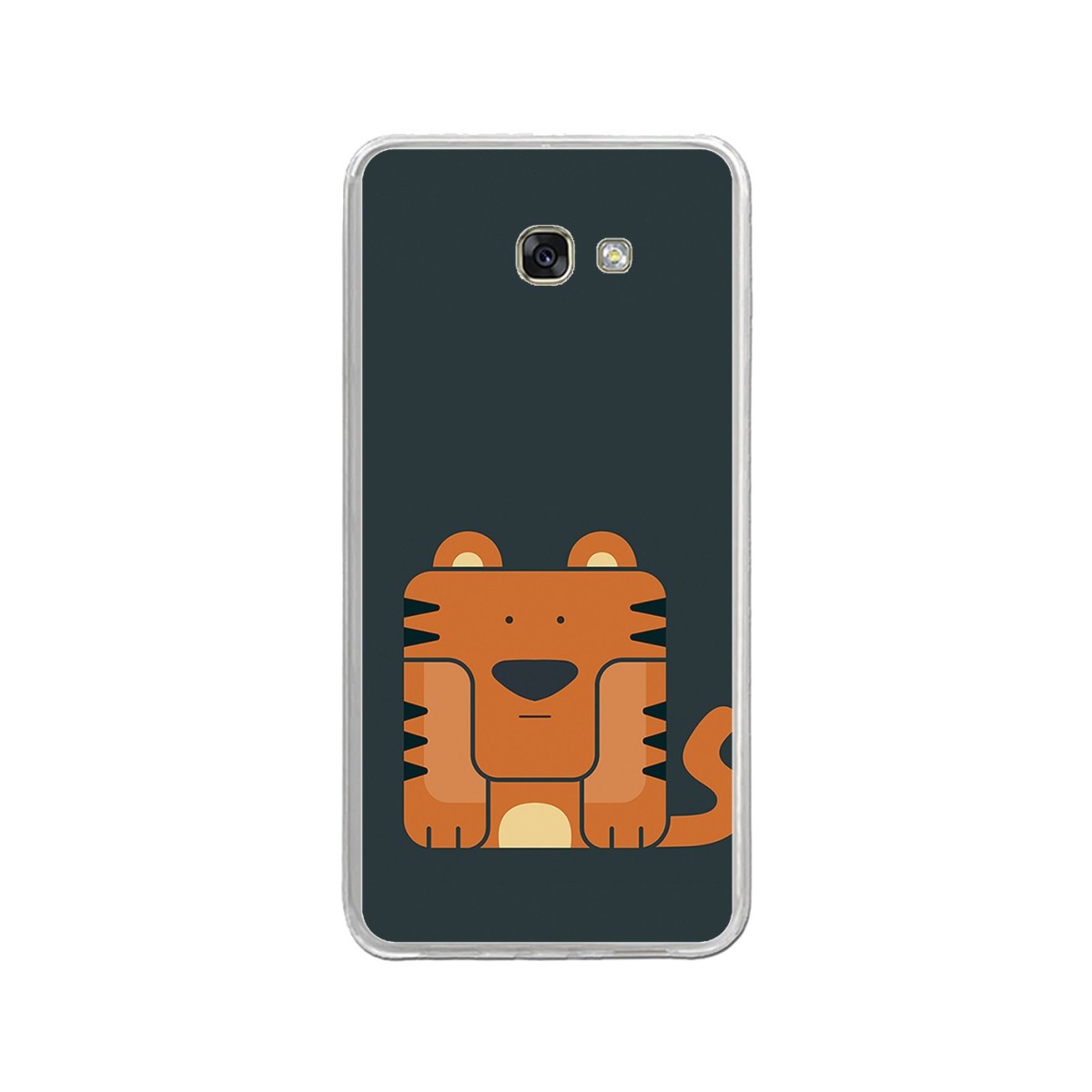 Funda Gel Tpu para Samsung Galaxy A3 (2017) Diseño Tigre Dibujos