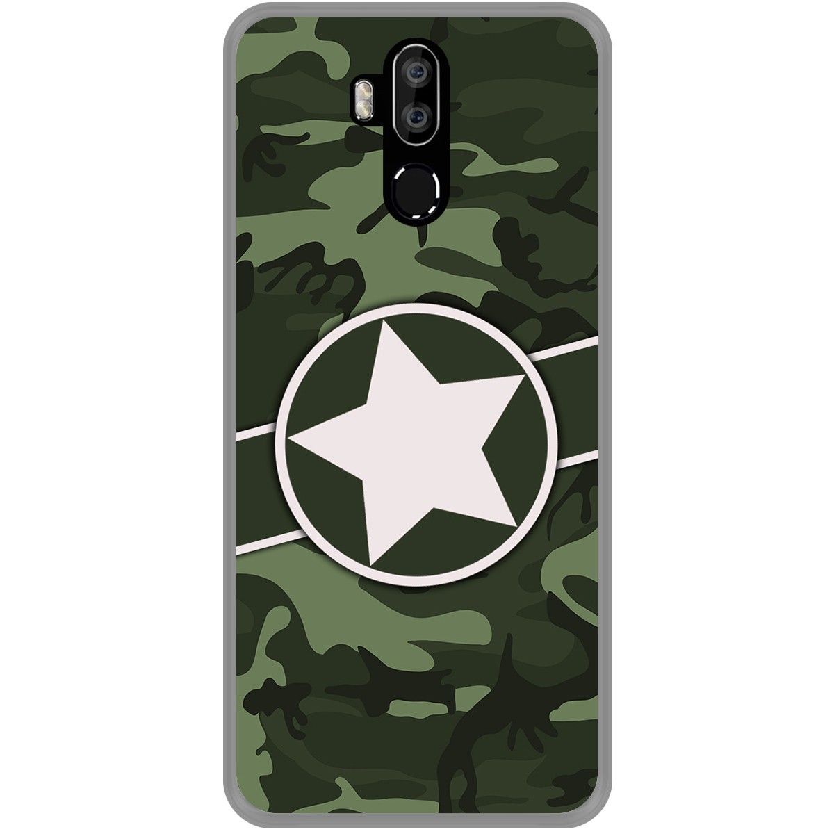 Funda Gel Tpu para Leagoo M13 diseño Camuflaje 01 Dibujos
