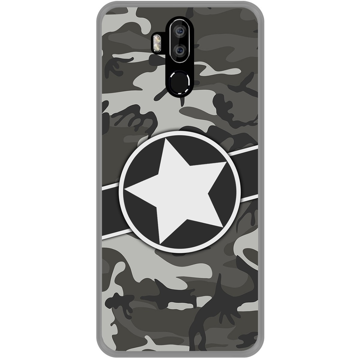 Funda Gel Tpu para Leagoo M13 diseño Camuflaje 02 Dibujos