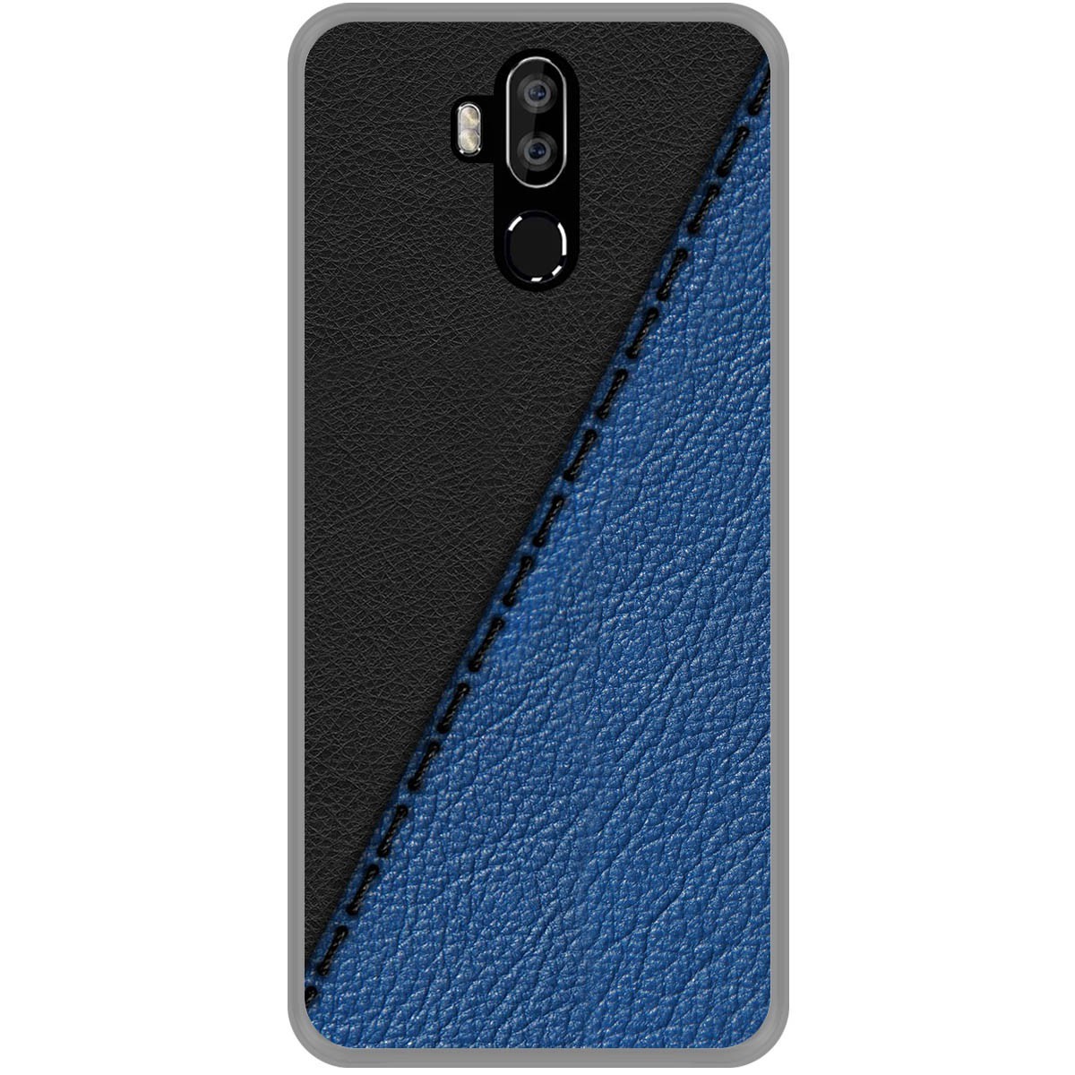 Funda Gel Tpu para Leagoo M13 diseño Cuero 02 Dibujos