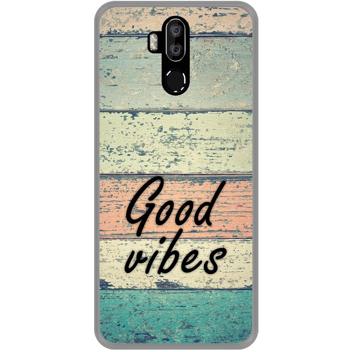 Funda Gel Tpu para Leagoo M13 diseño Madera 01 Dibujos