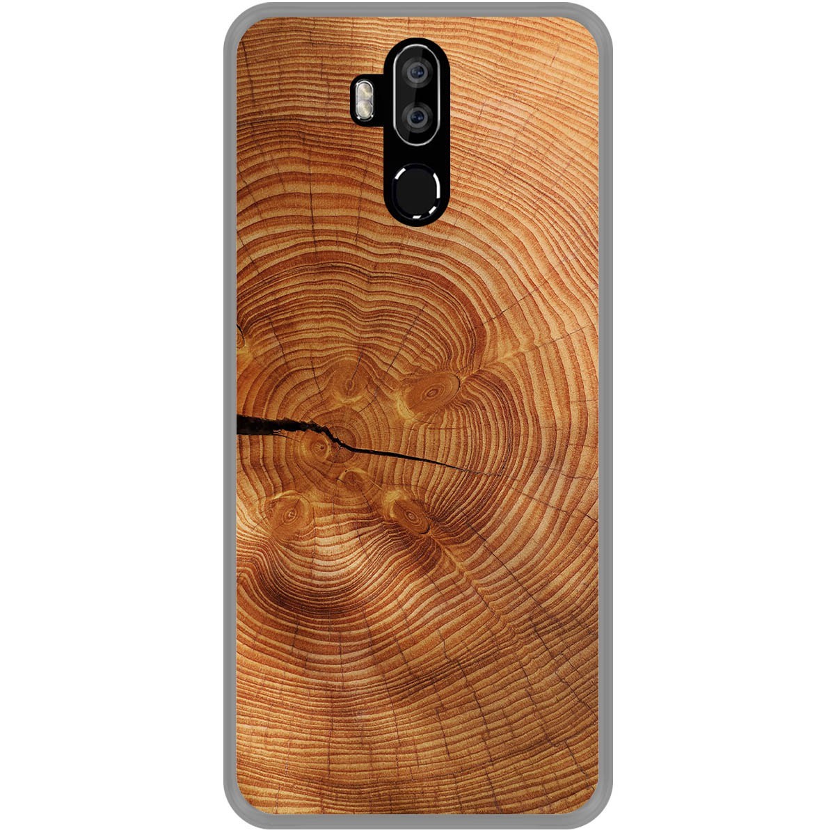 Funda Gel Tpu para Leagoo M13 diseño Madera 04 Dibujos