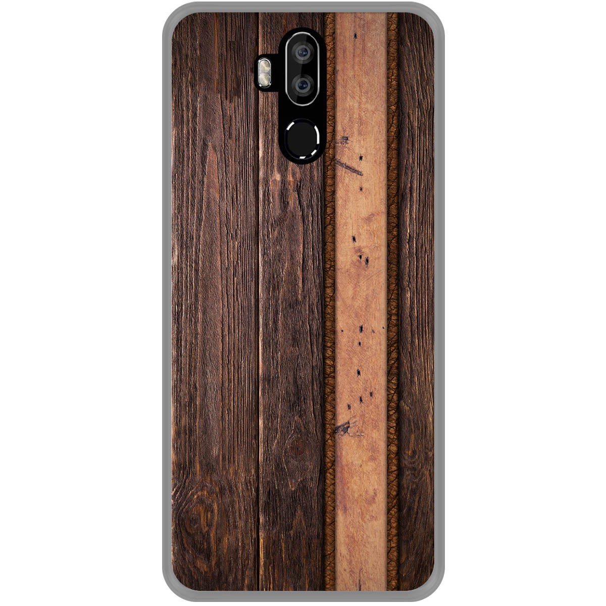 Funda Gel Tpu para Leagoo M13 diseño Madera 05 Dibujos
