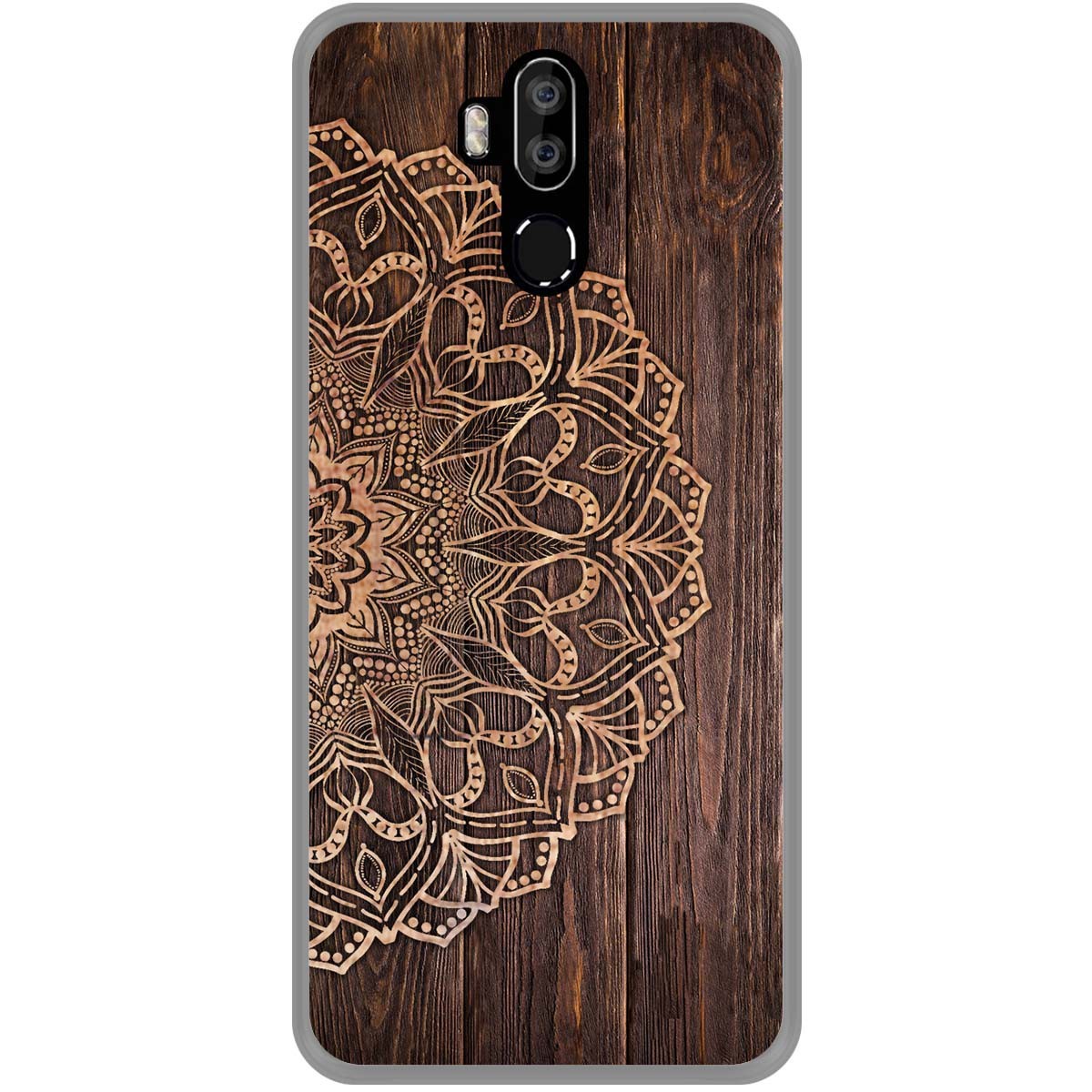 Funda Gel Tpu para Leagoo M13 diseño Madera 06 Dibujos