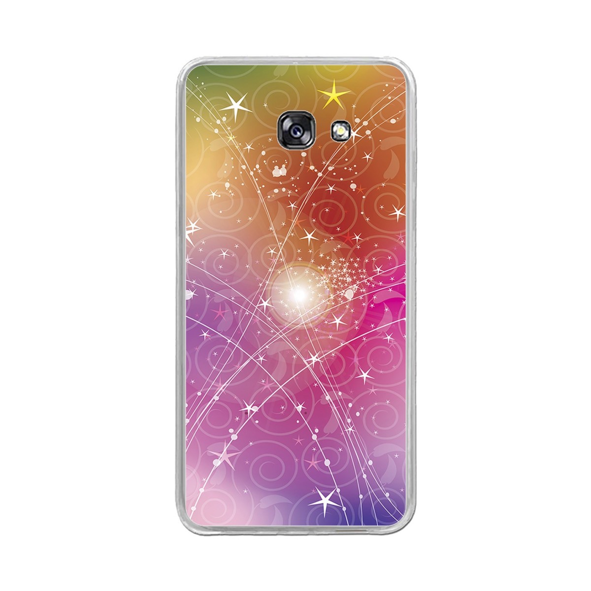 Funda Gel Tpu para Samsung Galaxy A5 (2017) Diseño Abstracto Dibujos