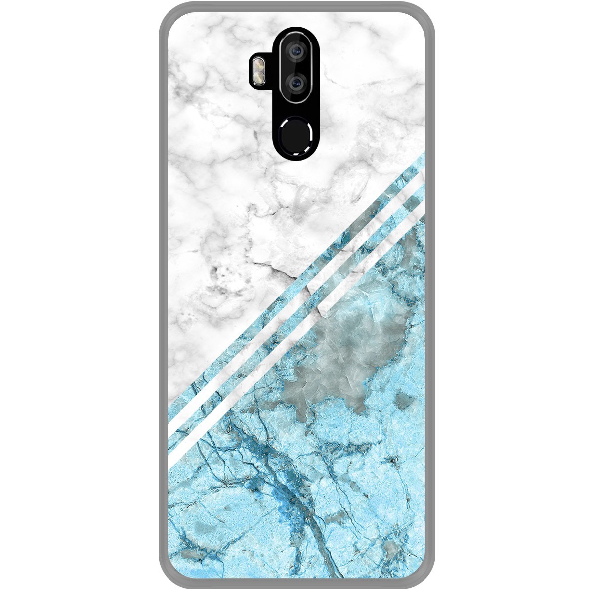 Funda Gel Tpu para Leagoo M13 diseño Mármol 02 Dibujos