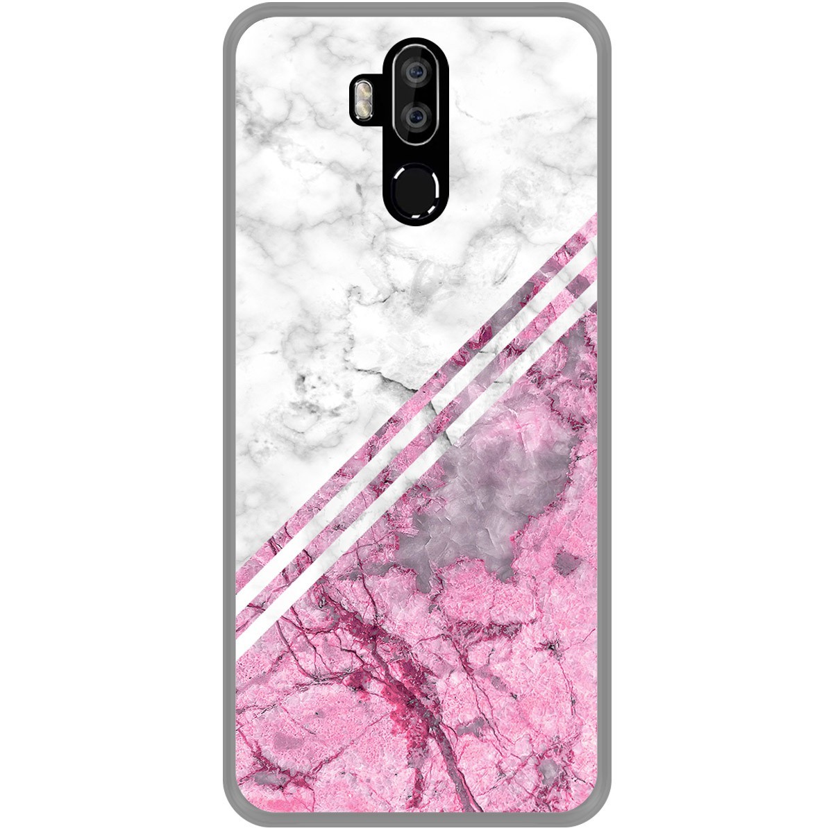 Funda Gel Tpu para Leagoo M13 diseño Mármol 03 Dibujos