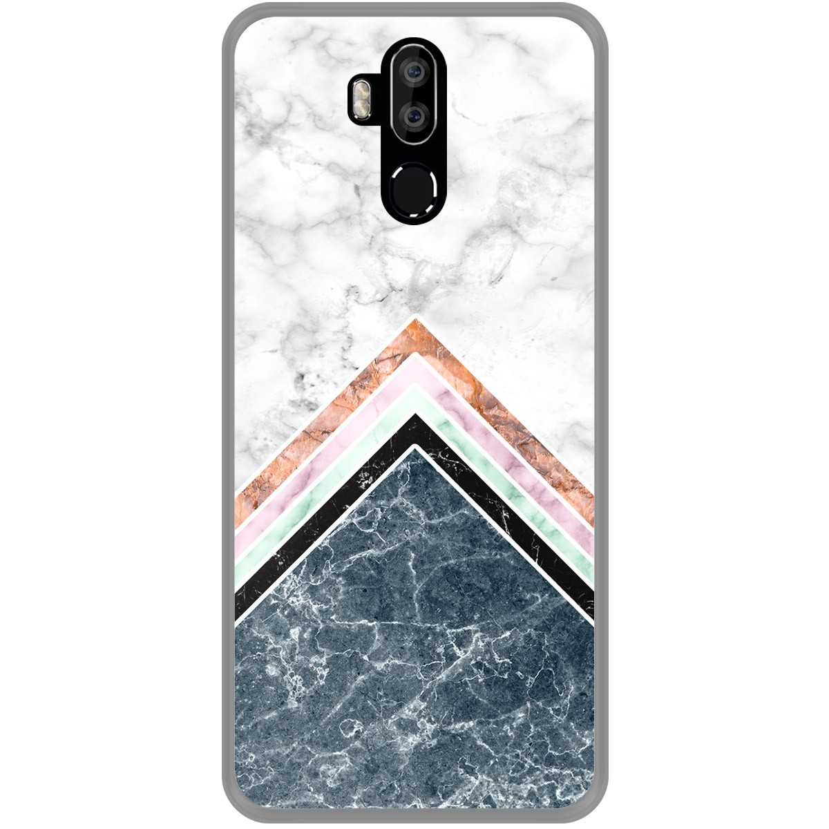 Funda Gel Tpu para Leagoo M13 diseño Mármol 05 Dibujos