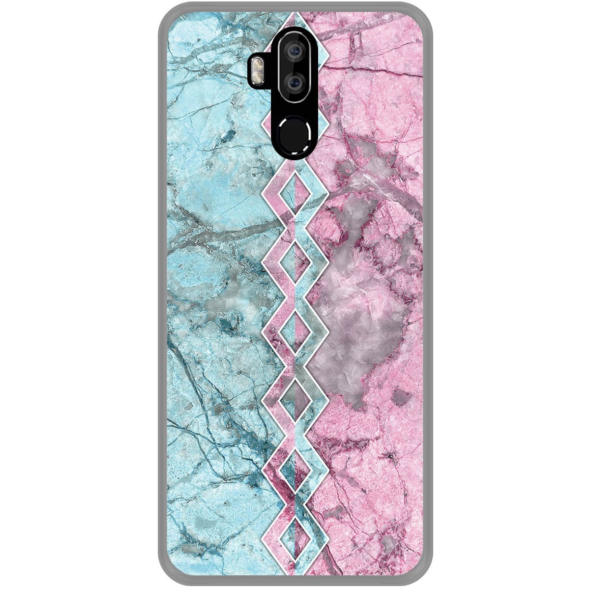 Funda Gel Tpu para Leagoo M13 diseño Mármol 08 Dibujos